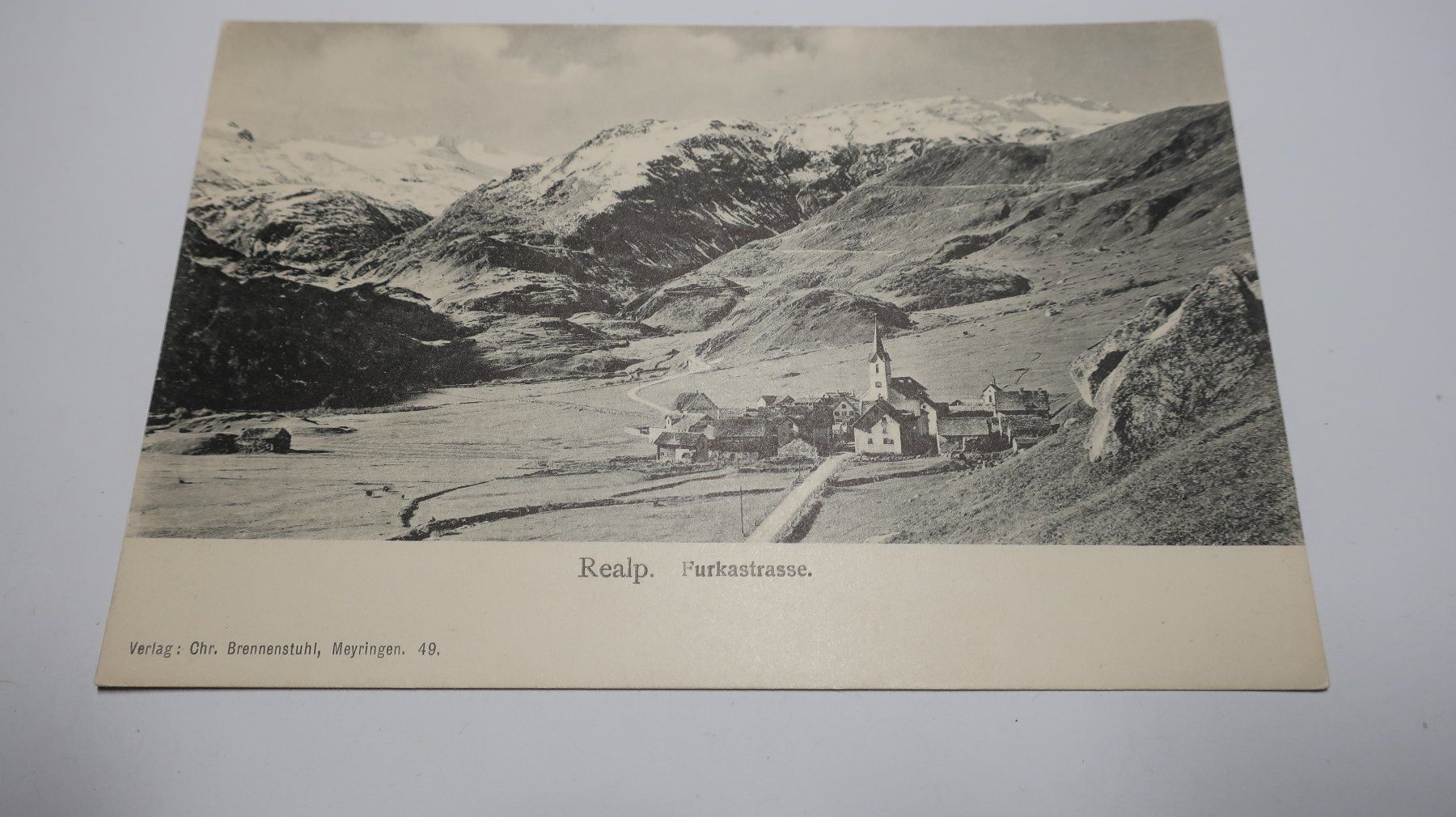 Cartoline postali: Realp Furkastrasse – Usato da Cormoret venduto da Pascalll2001 1