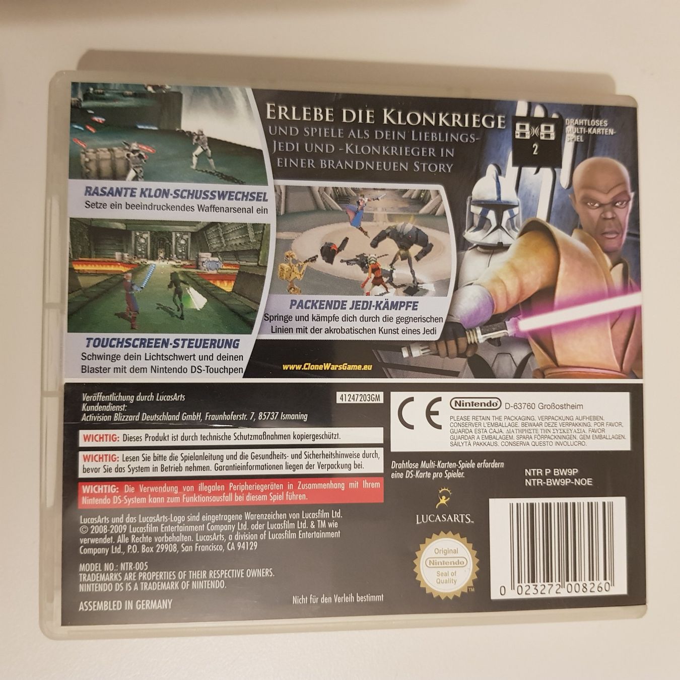 Nintendo Giochi: Star Wars Clone Wars - Republic Heroes /DS – Usato da Münchenstein venduto da 2DGames 1