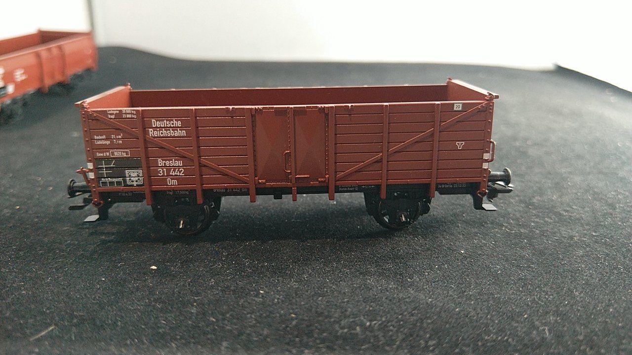 Märklin Modellini di ferrovie: Offene Güterwagen 9 Stück – Usato da Uster venduto da Regenwurm61 9