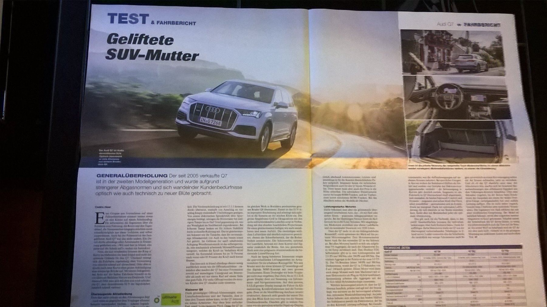 Libri: Test & Fahrbericht Audi Q7 – Usato da Bern venduto da micky031