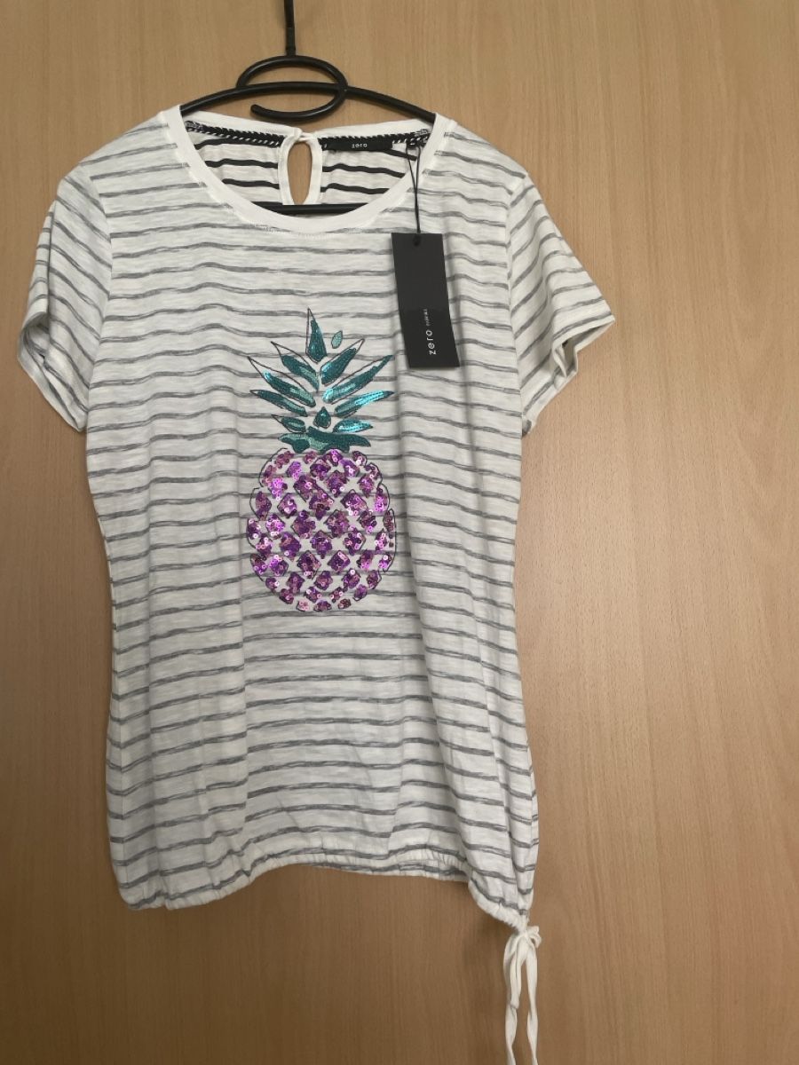 T-shirt: Neues Zero T Shirt Gr 40 mit Ananas print – Nuovo e nell'imballaggio originale da Illnau venduto da cla_jqf8