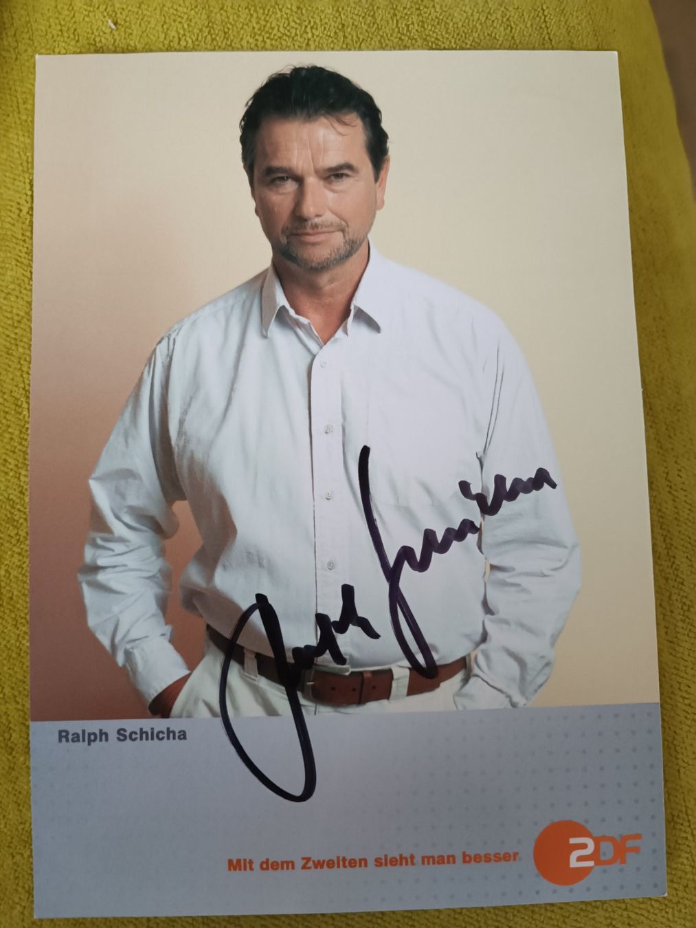 Autographes: Ralph Schicha - handsigniert – D'occasion à Menziken par Autogramme