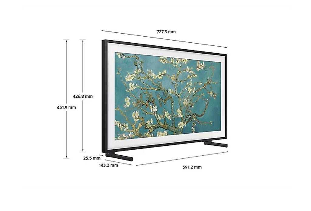 Televisori: The Frame, Samsung Smart TV, 32", QLED, Full HD – Usato da Fribourg venduto da samsam04 3