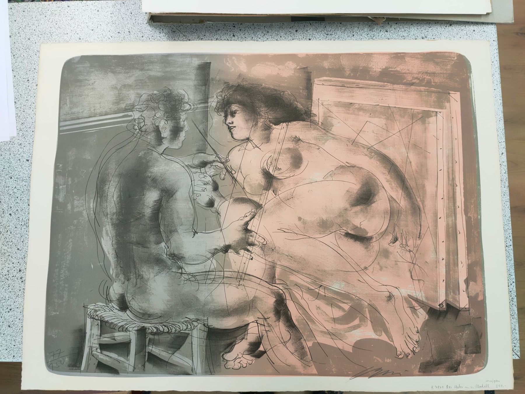 Poster & Bilder: Grosse Kunstsammlung, inkl. Cargiet, Comensoli, Erni – Gebraucht aus Nidfurn von antonio737 5