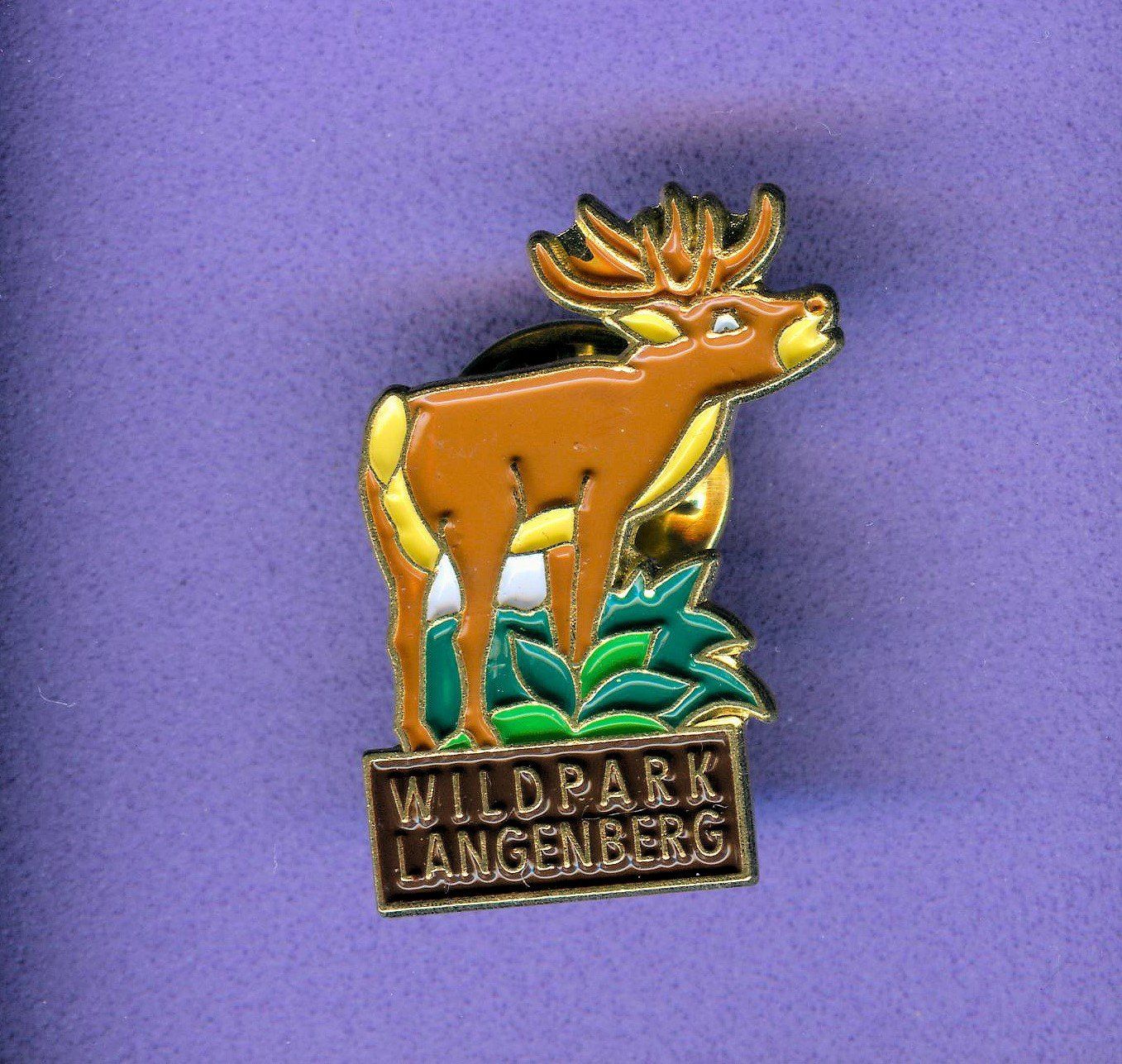 Placchette & Badge: WILDPARK LANGENBERG  Hirsch – Usato da Winterthur venduto da Sammleroase