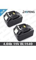 +2x Makita Akku 4 mah BL1840