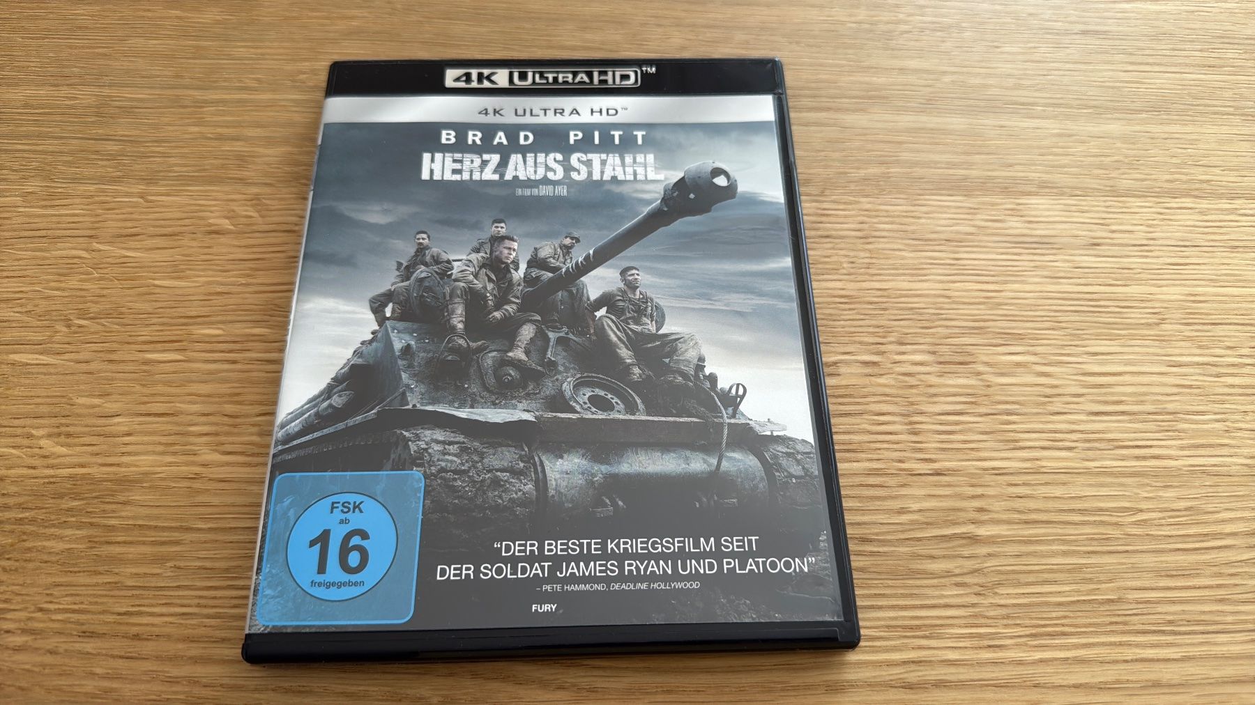 Tutti i DVDs: Fury - 4K UHD Blu-Ray – Usato da Wallisellen venduto da Art_Vendorlay