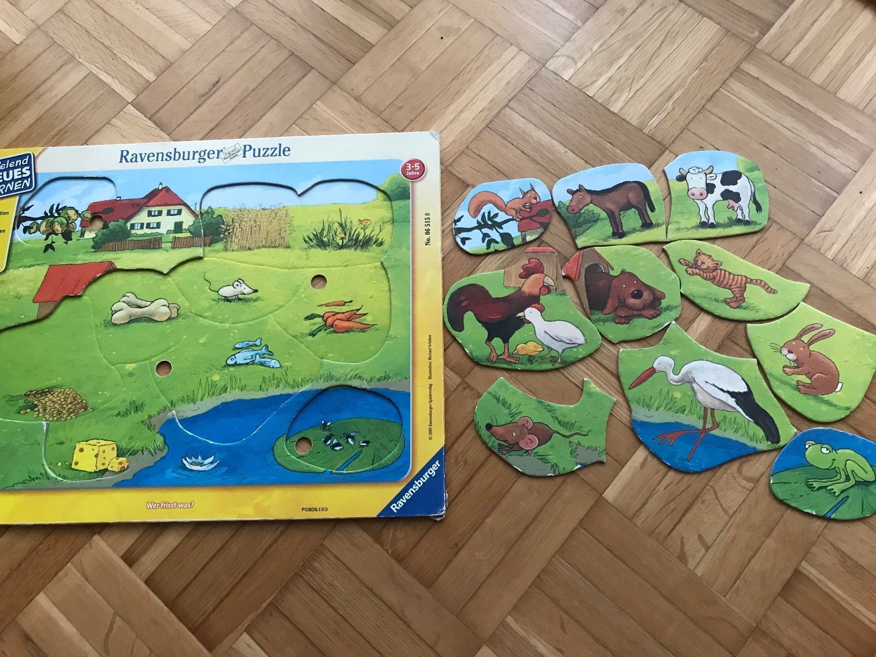 Ravensburger Puzzle: Ravensburger Puzzle - Wer frisst was ? – Usato da Emmenbrücke venduto da Hathor123 5