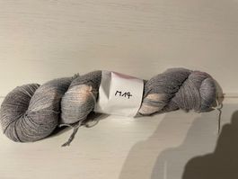 1Knäuel Handgefärbte Wolle Merino Cotton Silk