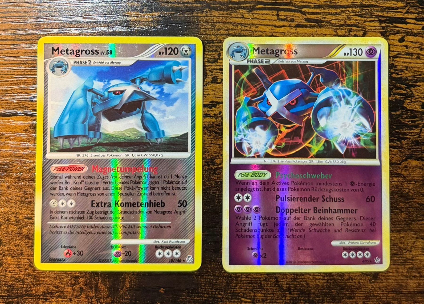 Pokémon Carte collezionabili: Metagross Rare Reverse Holo 10 & 4 – Usato da Zürich venduto da PEACECOCOON