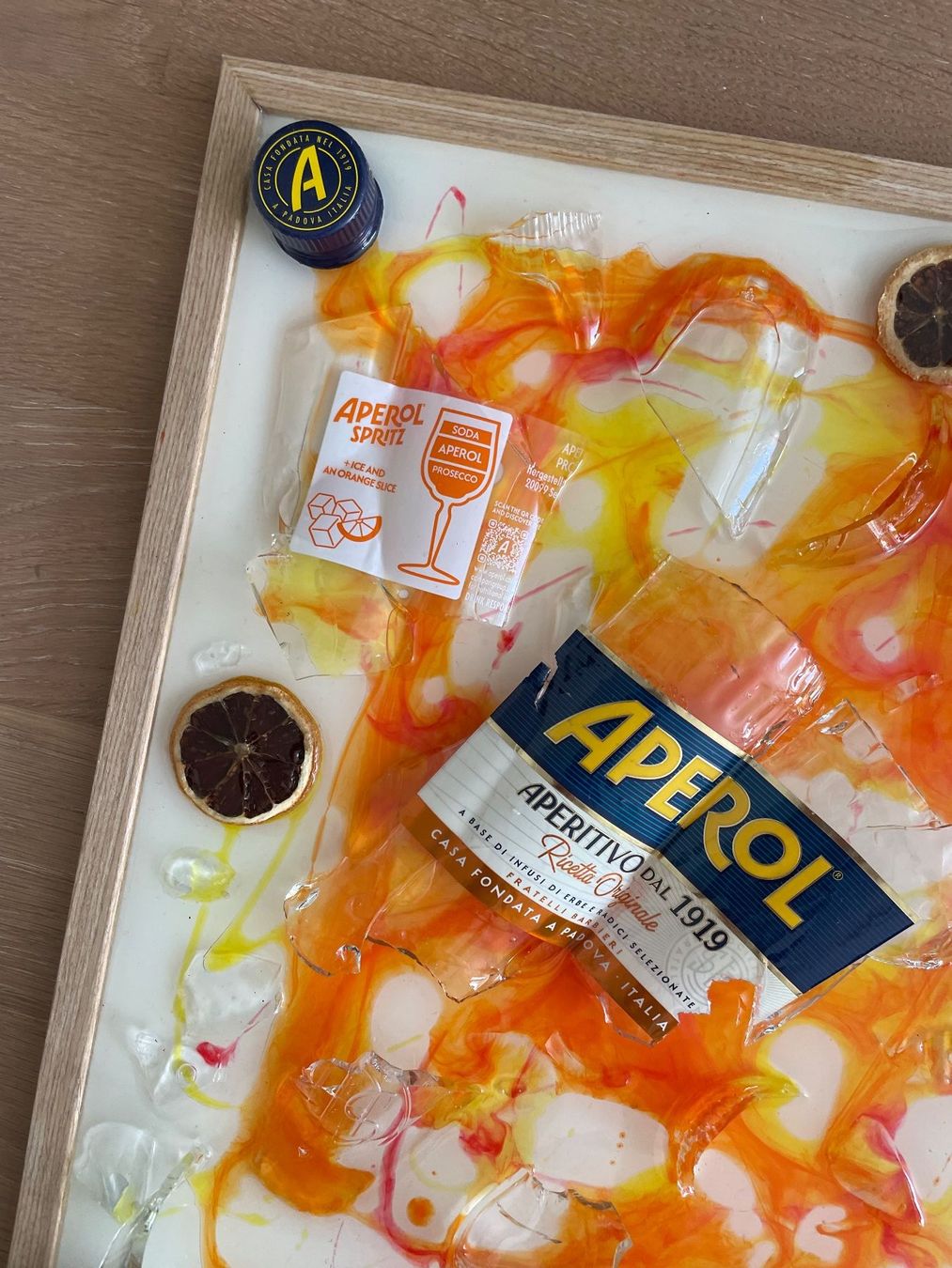 Foto & Immagini: Aperol Epoxid Bottle Art Bild – Nuovo (secondo la descrizione) da Wagen venduto da petzi08 2