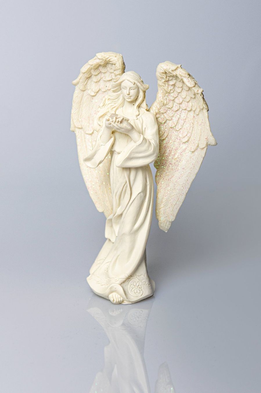 Statuette: NEUER Engel mit Stern – Nuovo e nell'imballaggio originale da Altdorf UR venduto da Reiki-Therapeutin