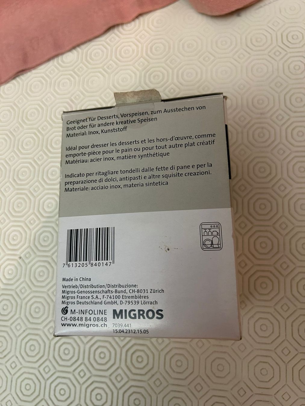 Backformen: 2 anelli per dolci e antipasti con 1 espulsore – Gebraucht aus Melano von H-Sara 2