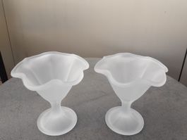 2 Coupé a glace/ Eisbecher