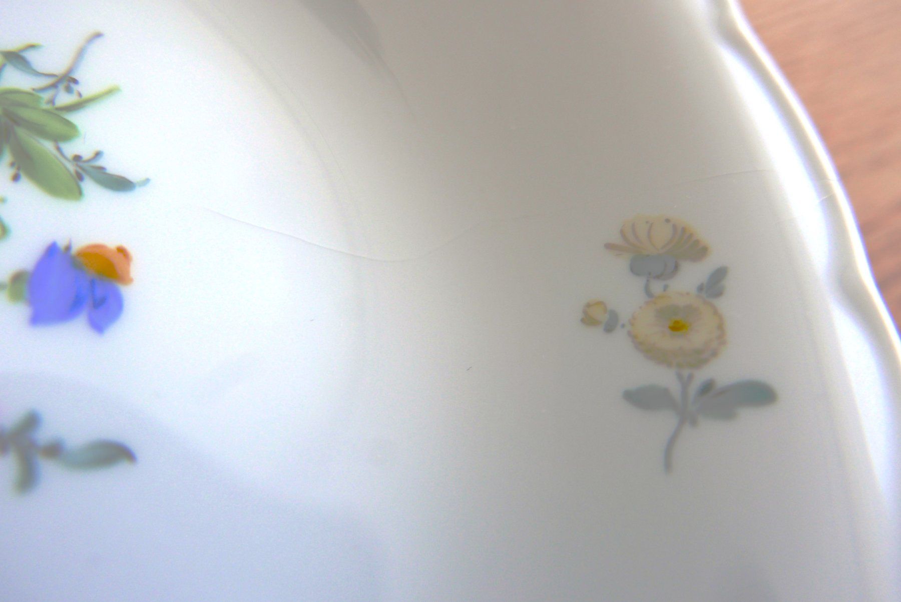Ciotole: Meissen kleine Schale mit Blumendekor – Usato da Zürich venduto da vals02 3