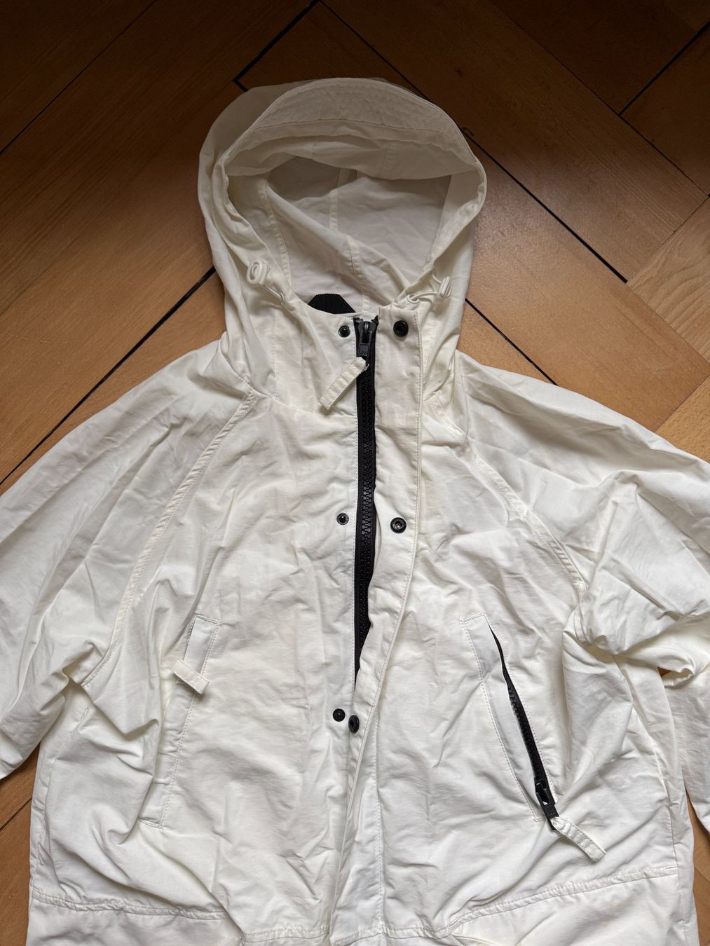 Vestes: TOPMAN - Parka Jacke weiss S – D'occasion à Zürich par Diazaio 1