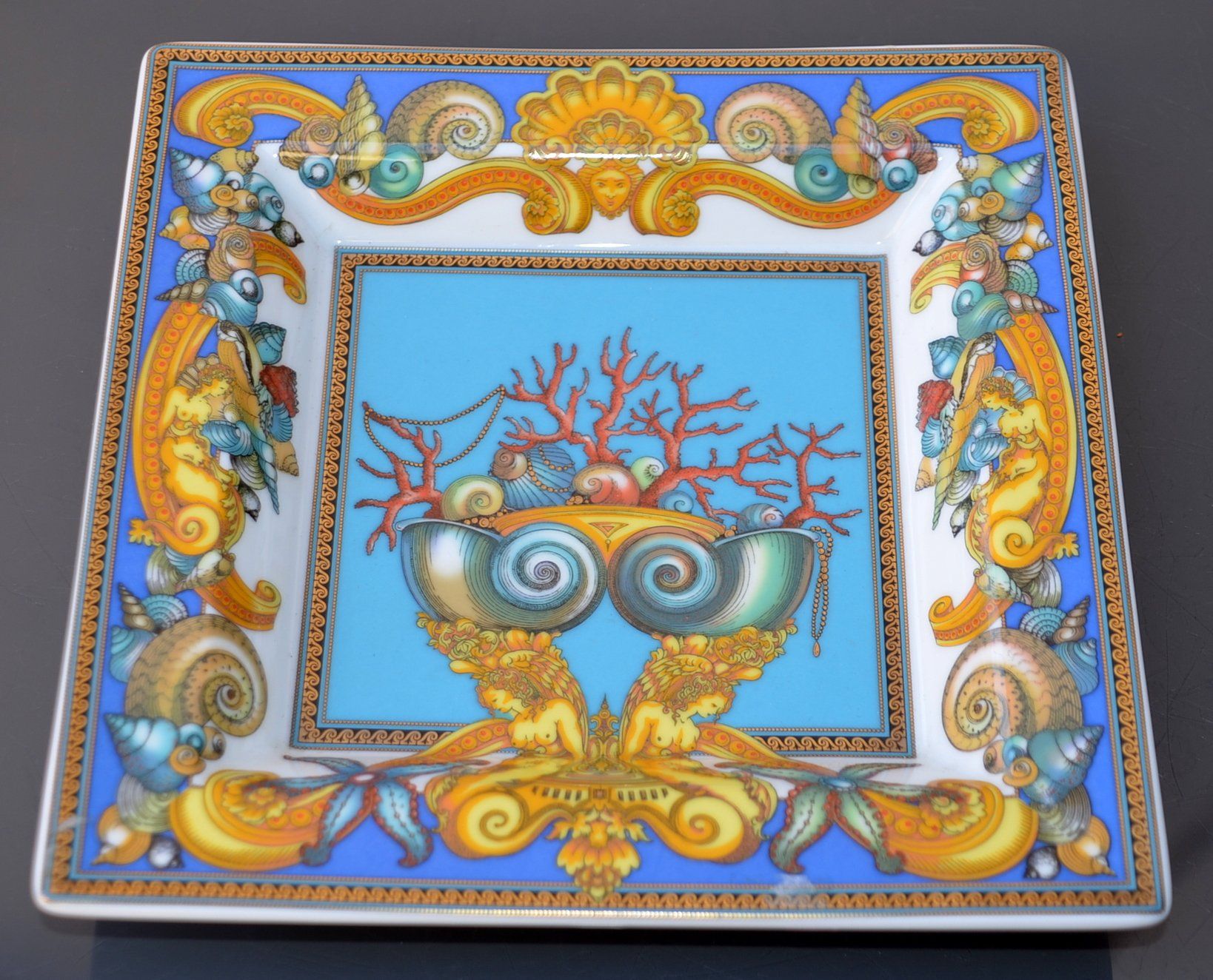 Portacenere: Versace Rosenthal Vide poche Empty Pocket – Nuovo e nell'imballaggio originale da Collonges venduto da arashee