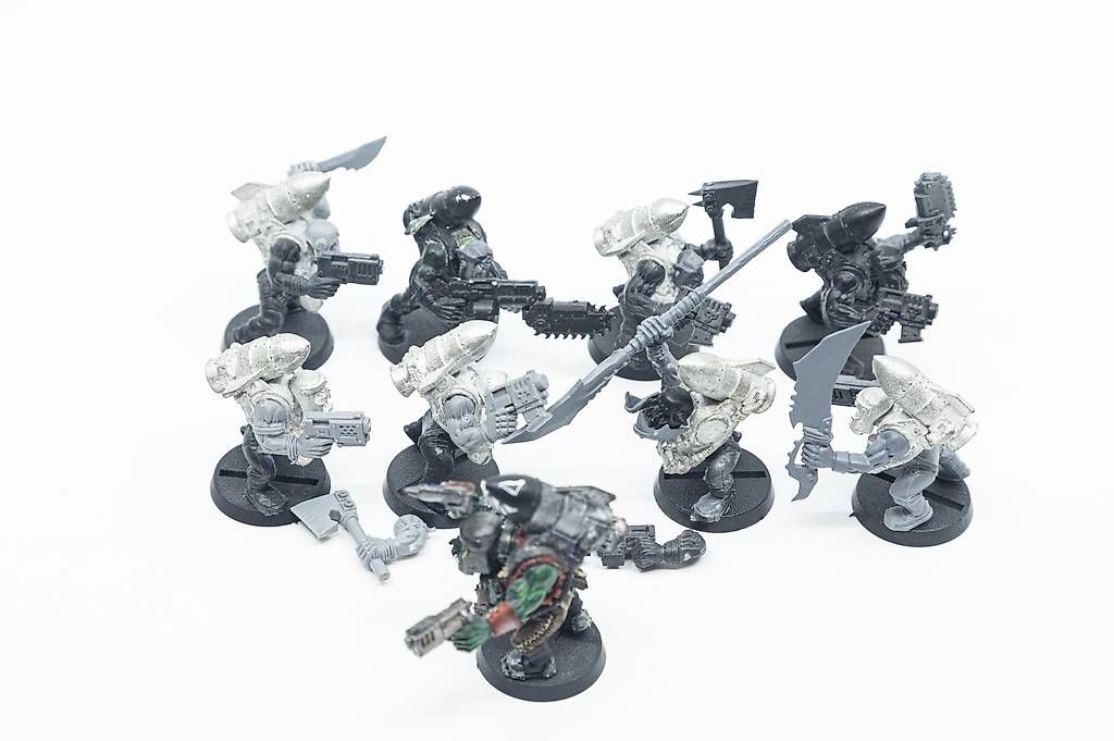 Statuette: W40K Space Orks Chokboyz - Stormboyz - Rocketboyz – Usato da Châtel-St-Denis venduto da jpapatton 3