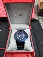 Armbanduhr Guess W0041G2 schwarz gebraucht mit Box