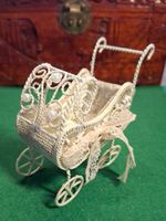 Niedlicher Miniatur-Puppenwagen, Puppenhaus Vintage!