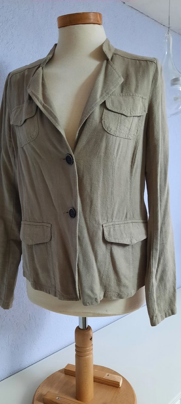 Giacche: CASA BLANCA Leichter Leinen Blazer, Jacke – Usato da Turbenthal venduto da tirare 4