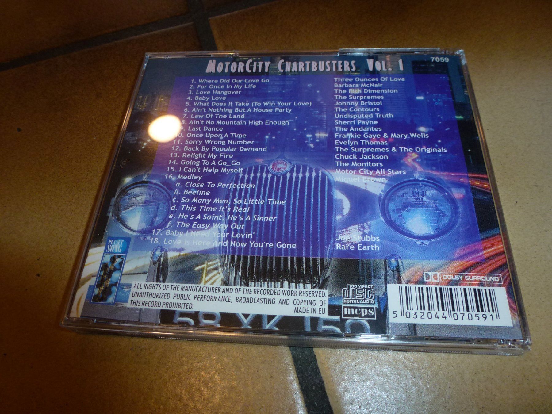 CD: Motorcity Chartbusters Vol. 1 CD – Usato da Olten venduto da Disc-Ausverkauf 1