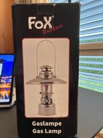 Fox Outdoor Gaslampe inkl Reflektorschirm und Tasche