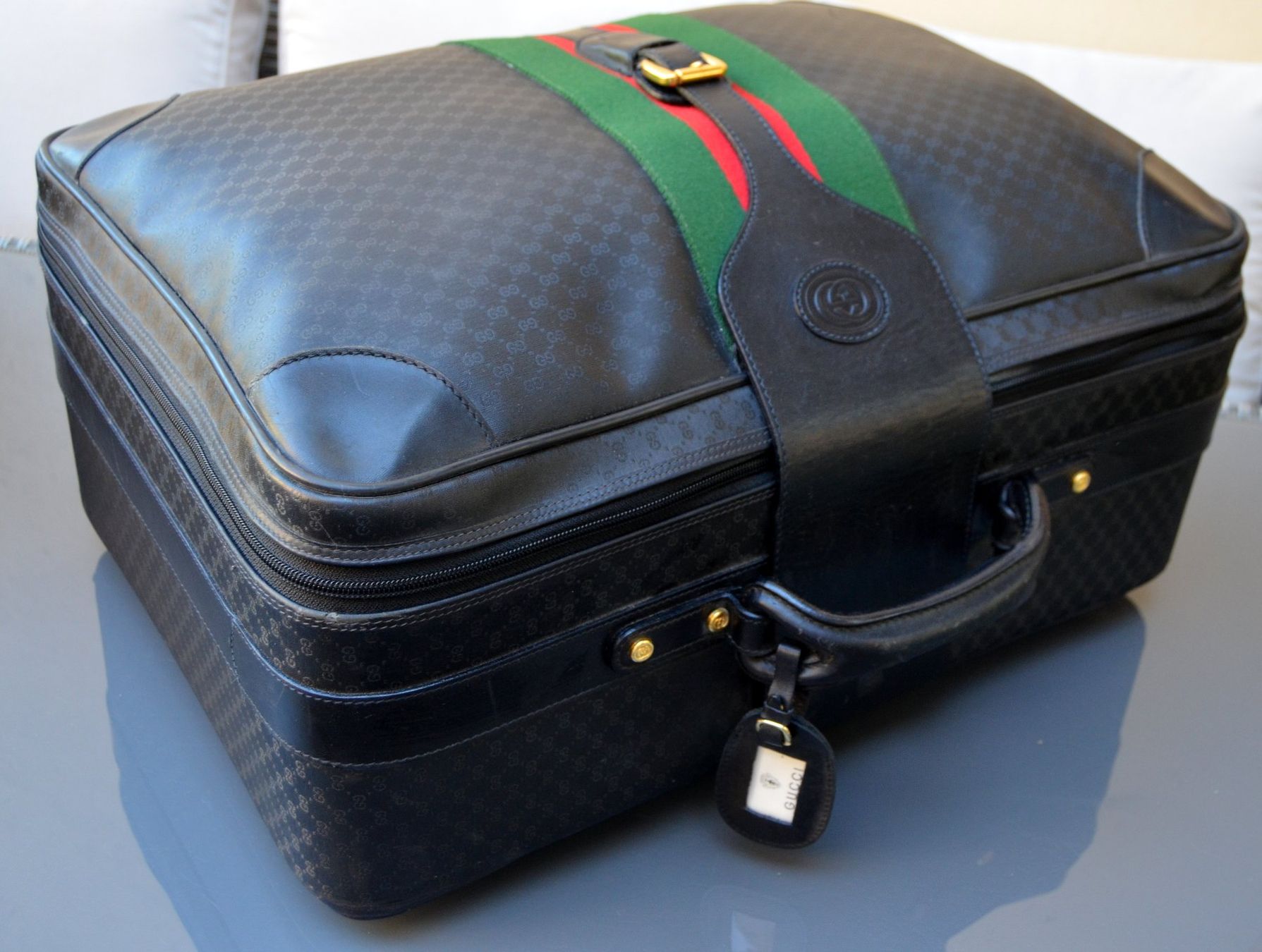 Gucci Reisekoffer: Gucci Reisekoffer / valise de voyage – Gebraucht aus Collonges von arashee 4