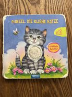 Kinderbuch "Purzel, die kleine Katze" mit Fühlelementen