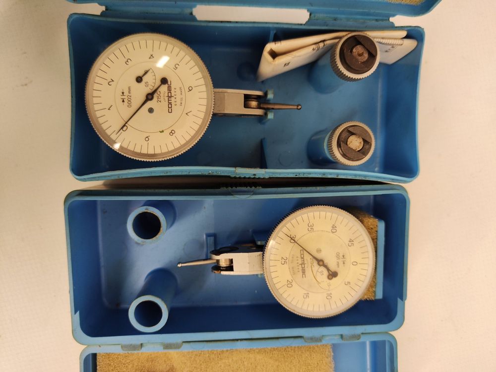 Tssatast Tesa Fühlhebelmessgerät Feinzeiger Messuhr 0.01mm im Kanton