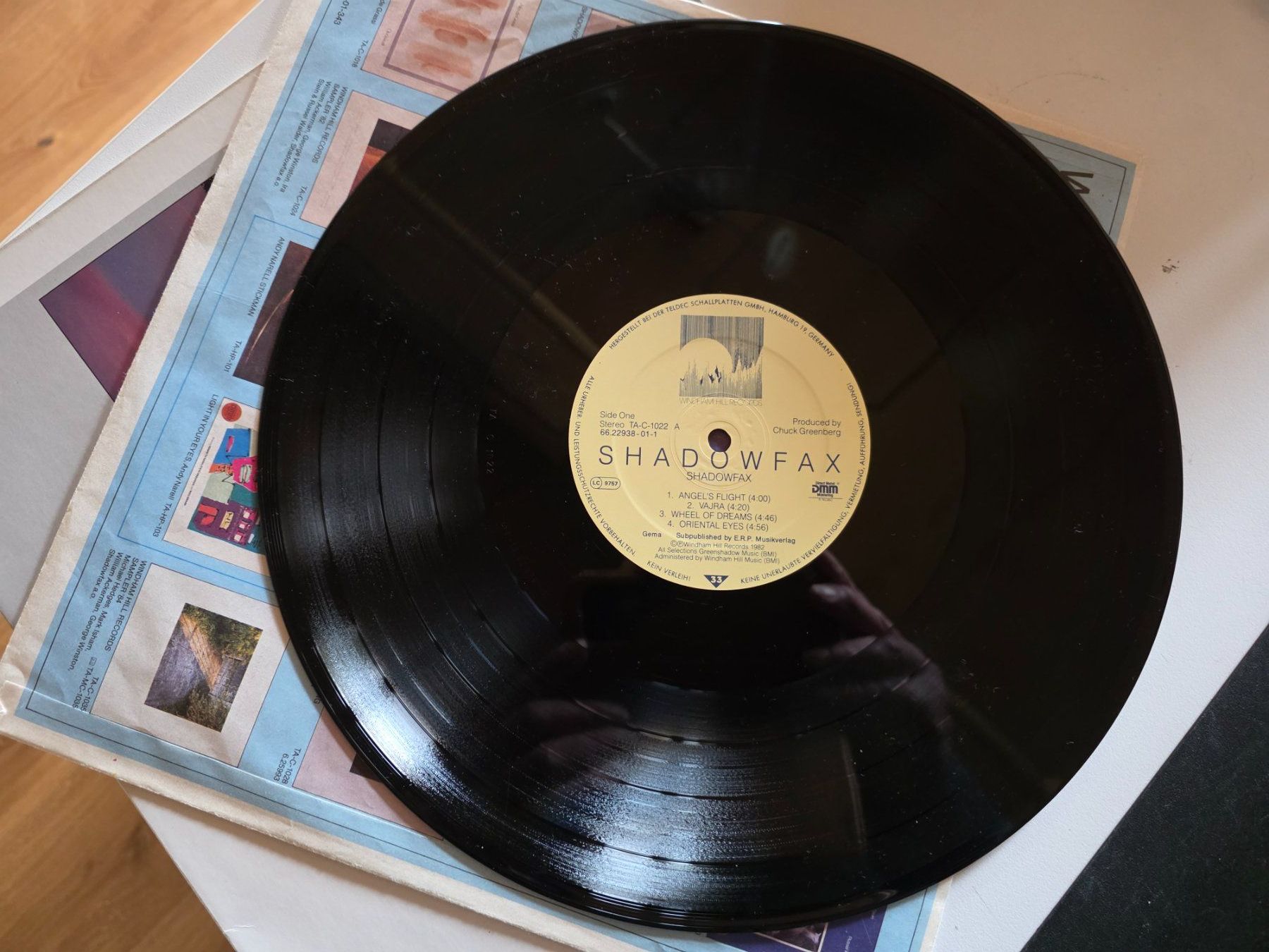 Dischi in vinile: LP: Shadowfax - 1982 - TA-C-1022 – Usato da Walterswil BE venduto da Lonitti 5