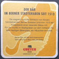 Bierdeckel - Gurten Bier - CH