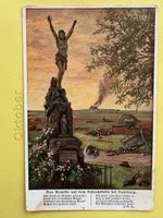 AK Völkerkrieg 1914/15 Das Feldkreuz bei Saarburg