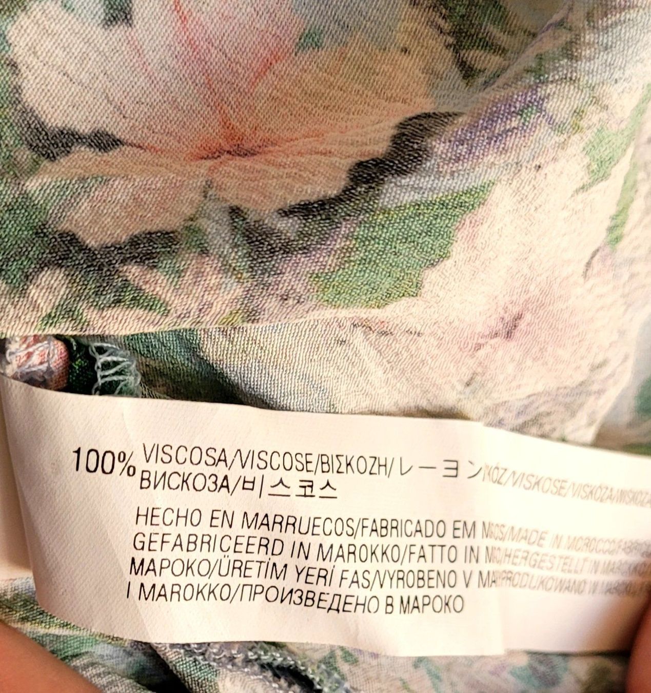 Zara Tops: geblümtes Top von ZARA Gr. M – Gebraucht aus Füllinsdorf von Sunnebliemli7 4