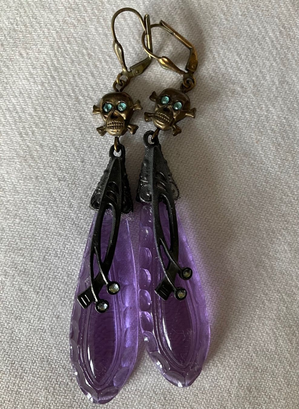 Boucles d'oreille: hübsche Gablonzer Ohrringe. – Neuf (Voir description) à Zürich par aannnnaa48