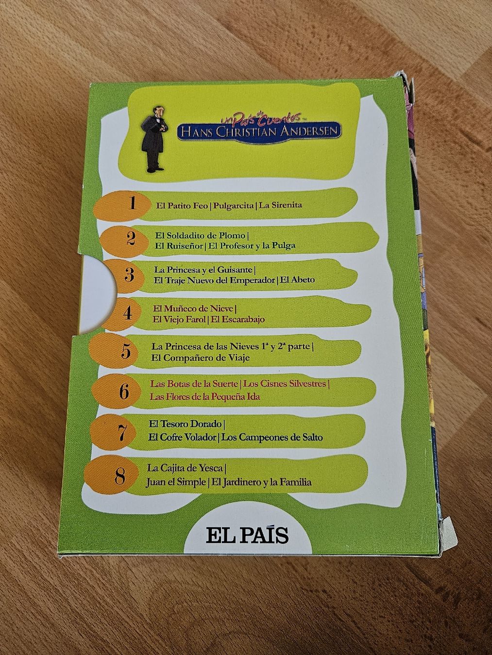 Tutti i DVDs: Hans Christian Andersen Kindermärchen DVD Sammlung-Spanisch – Usato da Ebikon venduto da SecondChance_byM 2