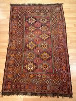 Wunderschöner Orientteppich, handgeknüpft, Vintage, Wolle