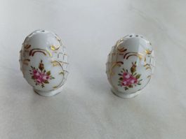 Salz und Pfeffer Streuer, Handbemalt