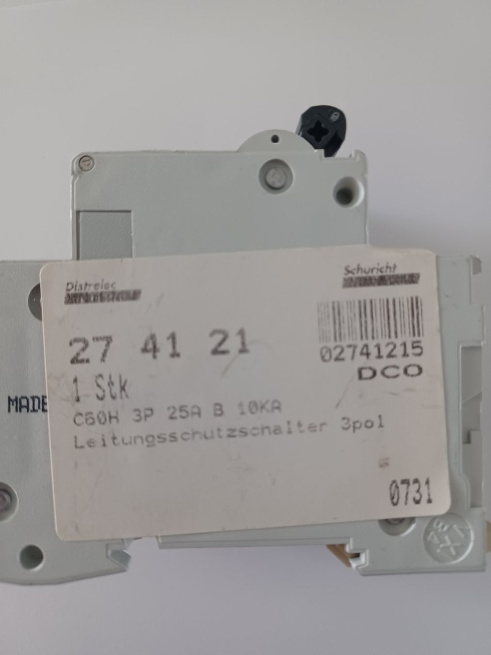 Interruttori: Leistungsschutzschalter C60H – Nuovo (secondo la descrizione) da Elsau venduto da Spizzico01 1