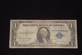 Silver Certificate - US$ 1935, serie Washington T62439926H