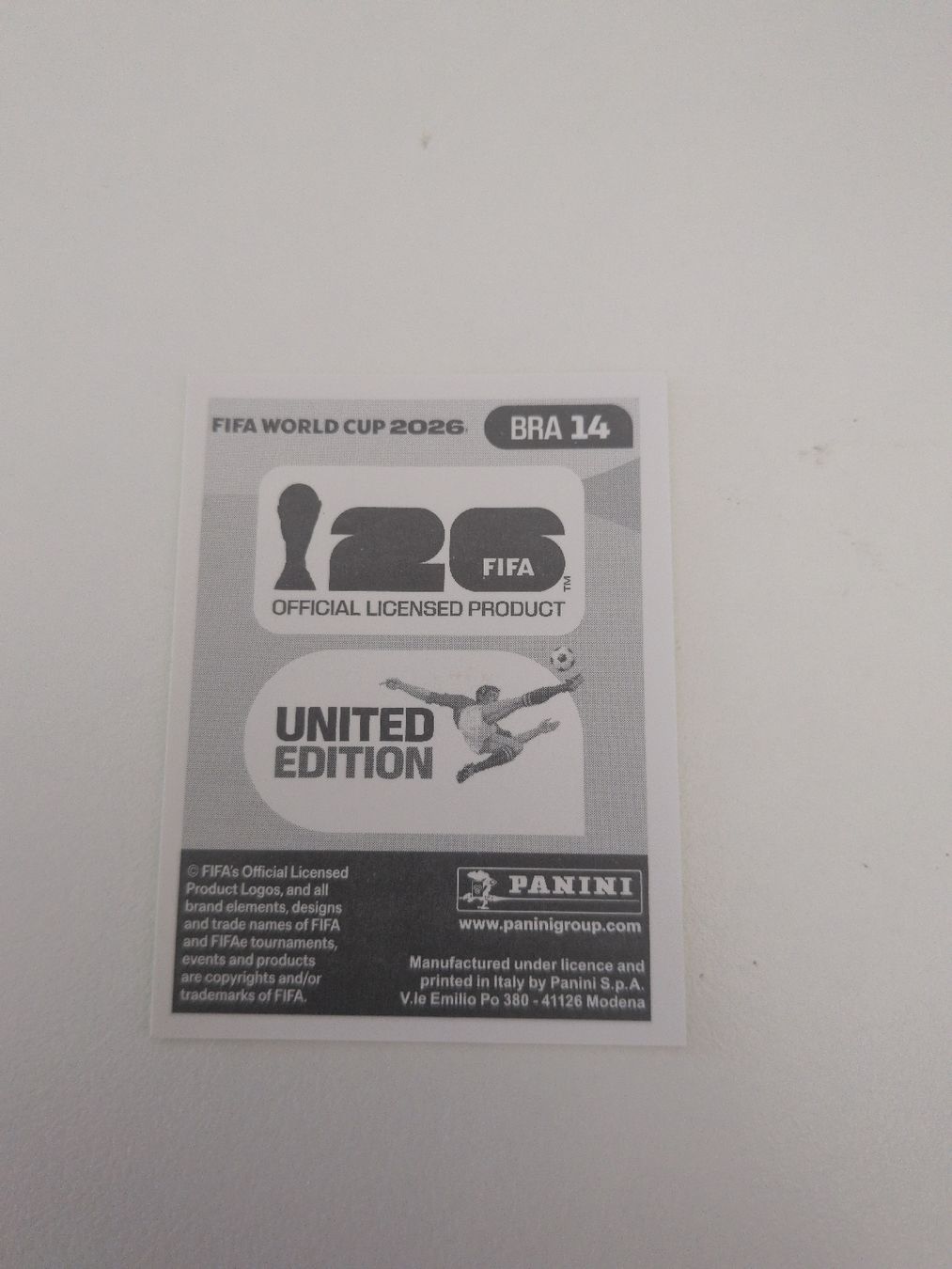 Panini Sammelbilder & Trading cards: BRA 14 – Gebraucht aus Wermatswil von oo8 1