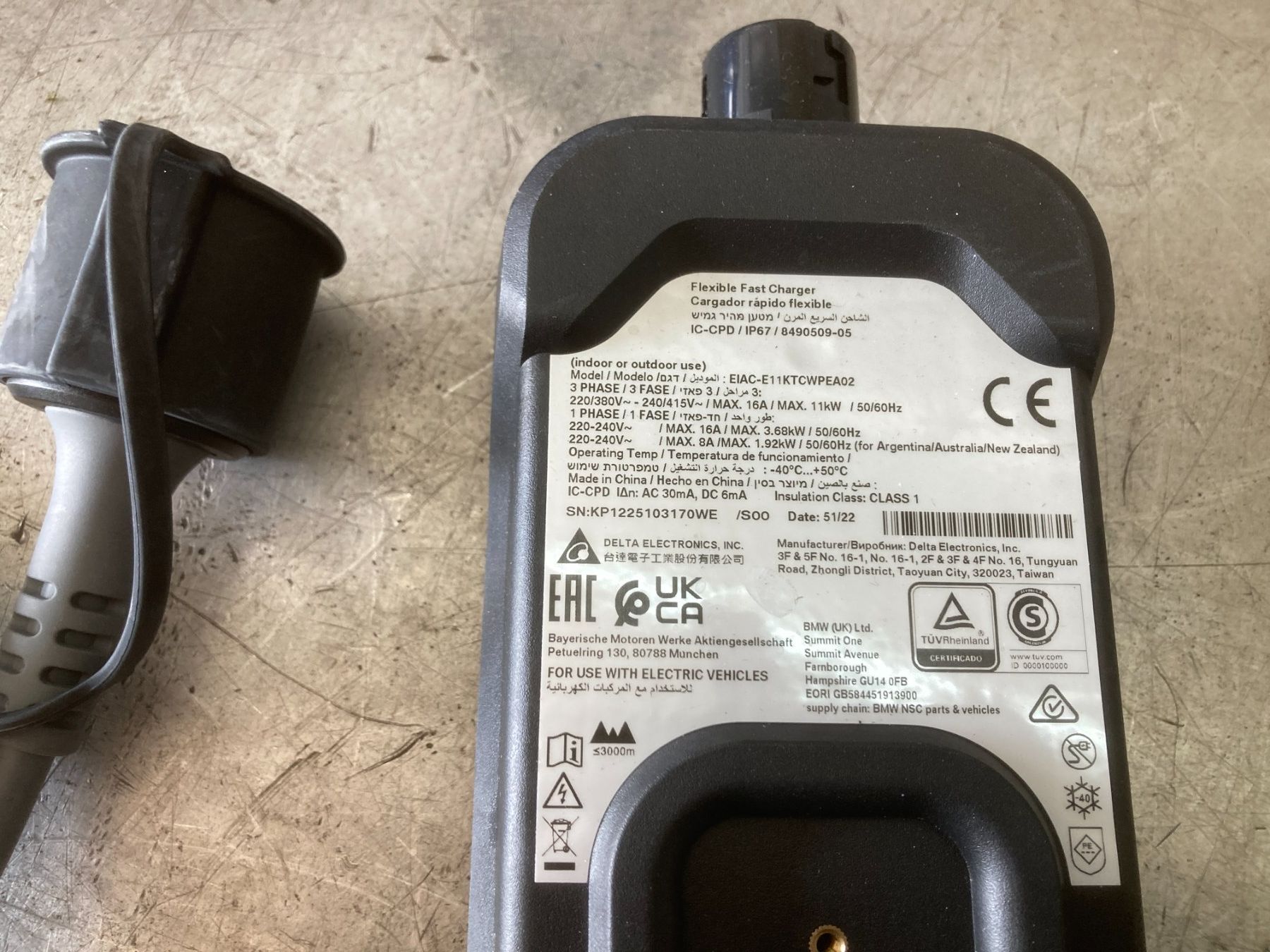 Mennekes Câbles: BMW Ladekabel für Elektroauto - Type 2 – Neuf avec emballage d'origine à Cham par WB2223 3