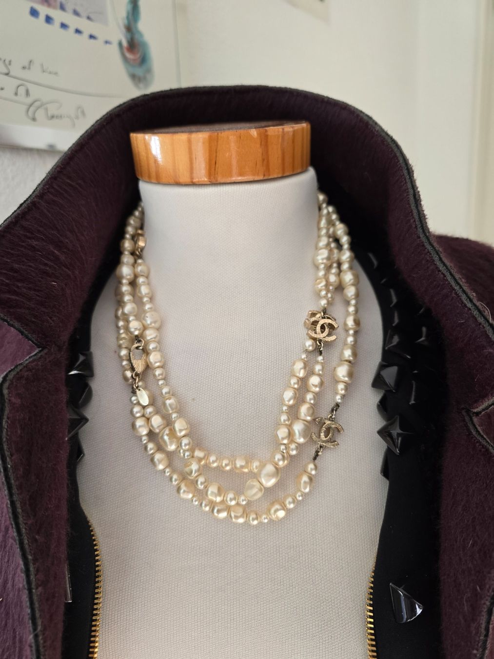 Chanel Catenine: Chanel Vintage Perlenkette – Usato da Bottmingen venduto da sandy_2 1