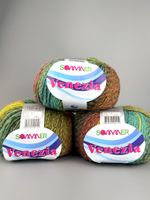 Strickwolle Farbverlauf Sommer Venezia 3 Knäuel 450g