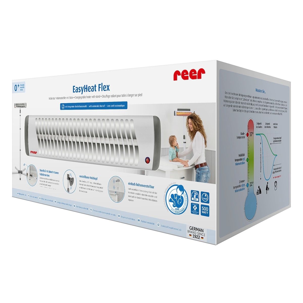 Reer Heizgeräte: Heizstrahler Reer EasyHeat Flex – Gebraucht aus Winterthur von Merlin_98 1