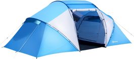 Outsunny Campingzelt 4-6 Personen Blau