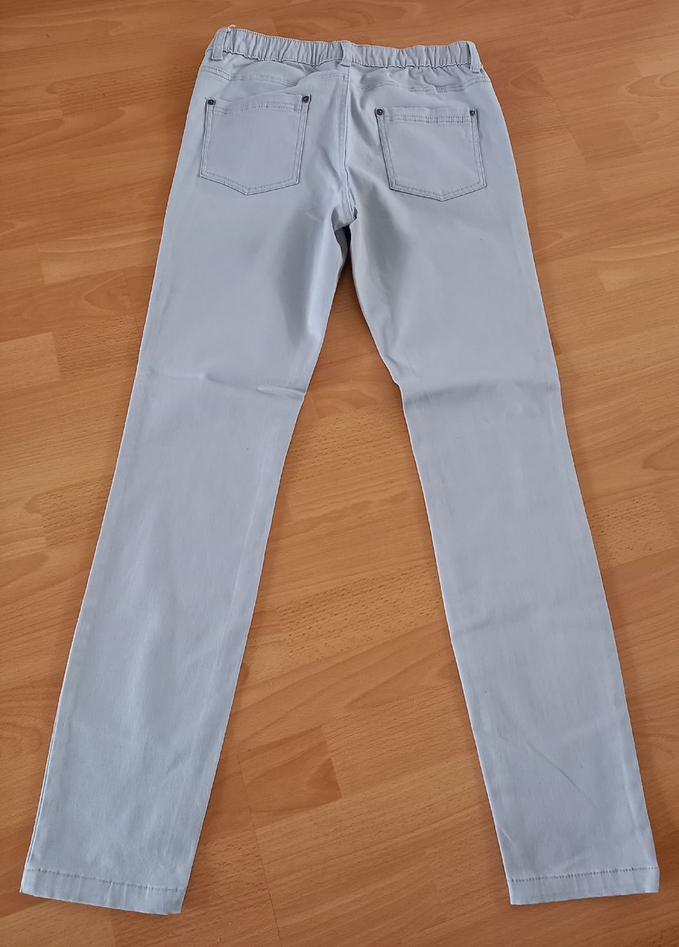 Jeans: Hellgraue Jeggings in Grösse 40 – Gebraucht aus Obernau von Corolli 2