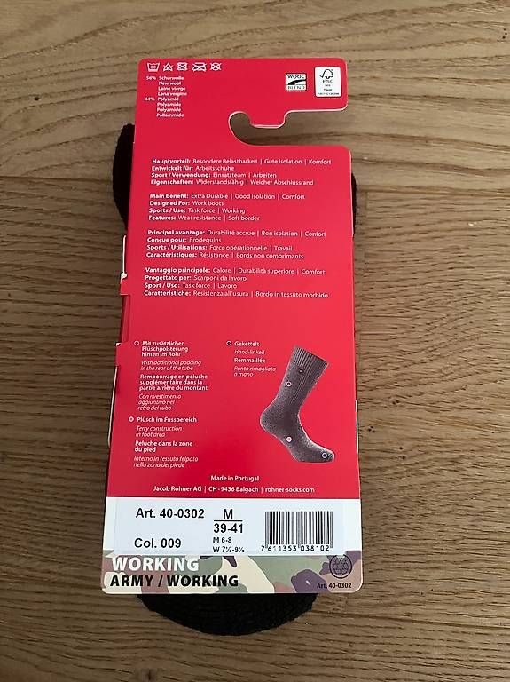 Rohner Socken: Rohner advanced sock's (6 Stück) – Neu und originalverpackt aus Murten von bea_n5yn 1