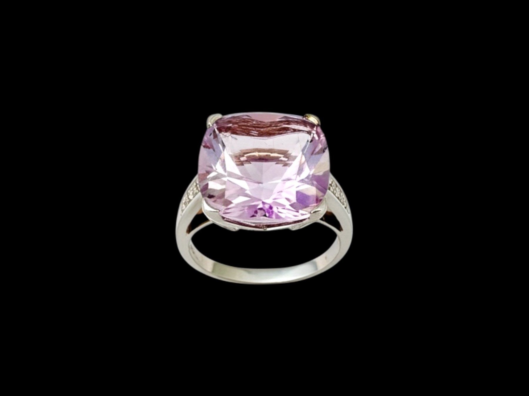 Ringe: MAUBOUSSAIN, Paris, Amethyst - Diamant - Ring – Gebraucht aus Zuzwil SG von artimmo 4