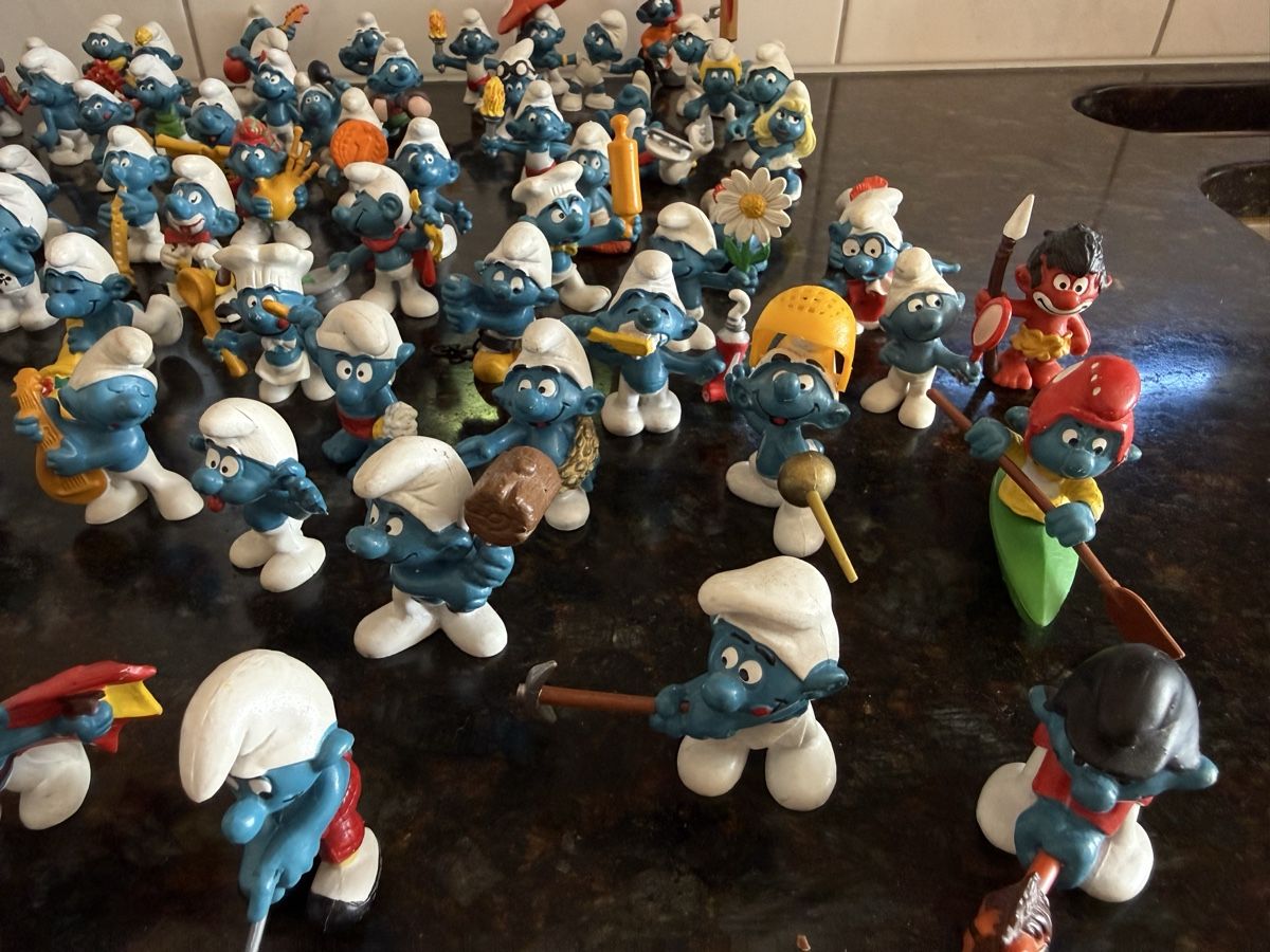 Figurines: 75 Schlümpfe Vintage – D'occasion à Wynigen par KaZu79 4